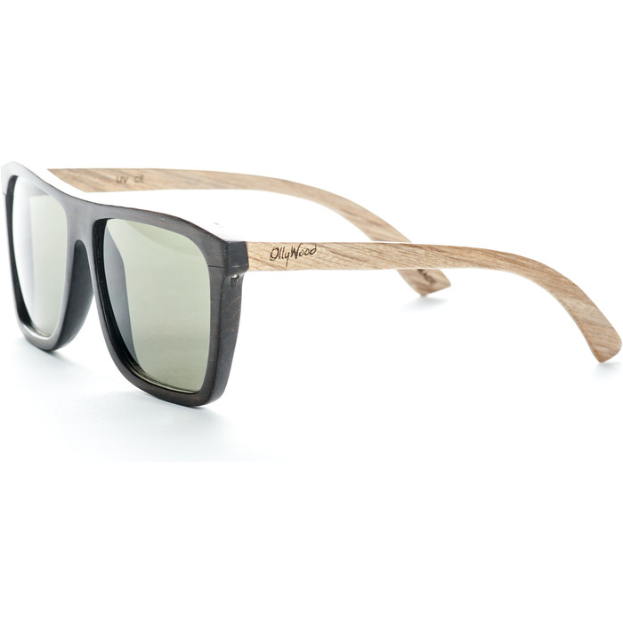 2022 Ollywood Bondi Beach Sunglasses 1402 - Dark / Light Oak